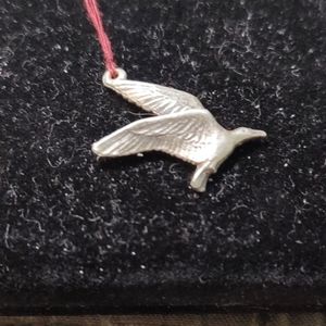 Sterling Silver Seagull Charm or Pendent